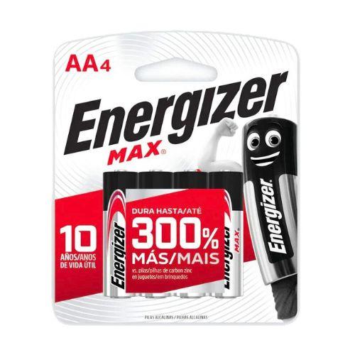 Pilas Alcalinas ENERGIZER Doble A (AA) X UNI